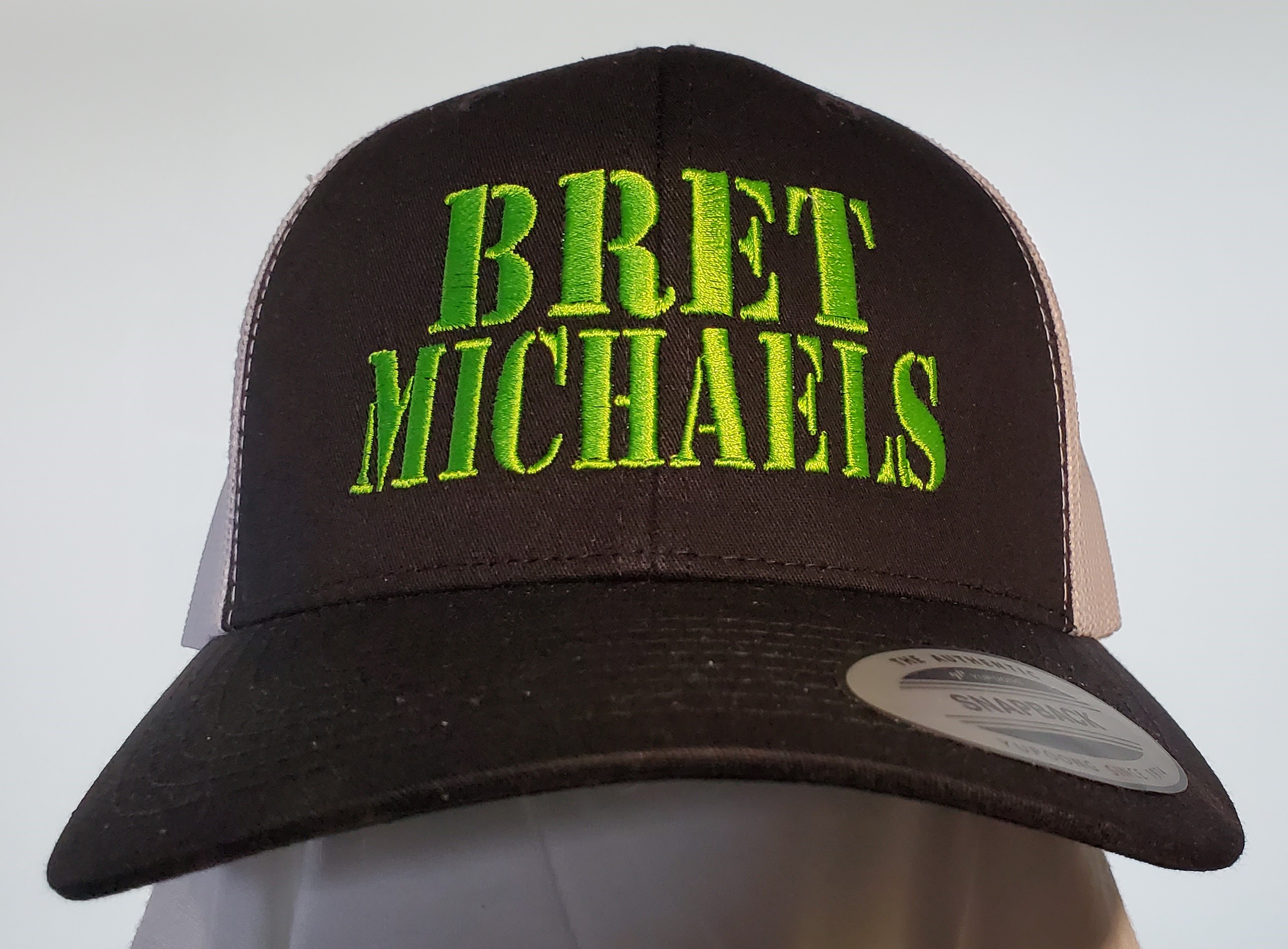 Bret Michaels Lime Green Hat Bret Michaels, Brett Michaels, Bret Micheals, Brett Micheals, LIfestyle, hat, lime green