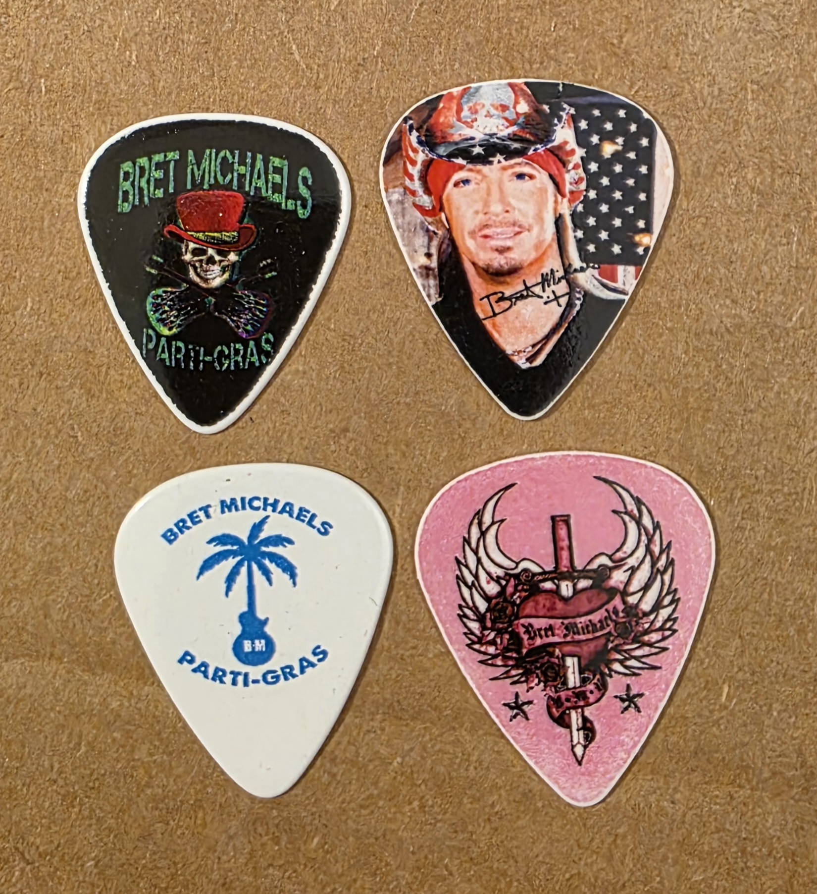 Bret Michaels Variety Pick Pack Bret Michaels, Brett Michaels, Bret Micheals, Brett Micheals, guitar