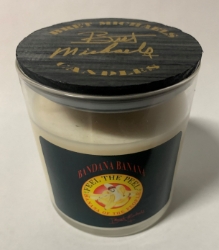 Bandana Banana Candle Jar Bret Michaels, Brett Michaels, Bret Micheals, Brett Micheals, LIfestyle, Style, Life, Collection, Home, Inspiration, gifts, candle, LOVE+PLUS, banana, bandana
