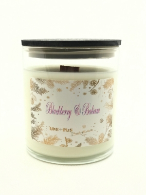 Blackberry &amp; Balsam Candle Jar Bret Michaels, Brett Michaels, Bret Micheals, Brett Micheals, Lifestyle, Style, Life, Collection, Home, Inspiration, gifts, candle, LOVE+PLUS, Blackberry, Balsam, Holiday Scent