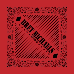 Bret Michaels Red Bandana Bret Michaels, Brett Michaels, Bret Micheals, Brett Micheals, LIfestyle, Style, tattoo, bandana, graphics, accessories