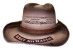 Bret Michaels Custom Cowboy Hat - Winged Skull Pink Roses - CH-C308