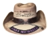 Bret Michaels Custom Cowboy Hat - Winged Skull Purple Roses - CH-C303