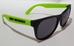 Bret Michaels Retro Sunglasses - Lime Green