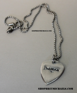 Bret Michaels Signature Logo Aluminum Medium Guitar Pick Bret Michaels, Brett Michaels, Bret Micheals, Brett Micheals, LIfestyle, Style, jewelry, necklace