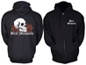 Bret Michaels Skull &amp; Roses Hoodie (name only front) 