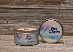Bret Michaels Hot Tropic Candle - Tin - ALMOST GONE! 