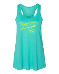 Nothin But A Good Vibe Tank - Teal Bret Michaels, Brett Michaels, Bret Micheals, Brett Micheals, LIfestyle, tank, shirt, Nothin' But A Good Vibe