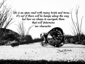 Open Road Inspirational Postcard 