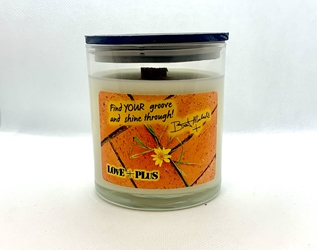 Find Your Groove LOvE+PLuS Candle Jar - ONLY A FEW REMAIN! Bret Michaels, Brett Michaels, Bret Micheals, Brett Micheals, LIfestyle, Style, Life, Collection, Home, Inspiration, gifts, candle, LOVE+PLUS, Find Your Groove