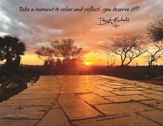 Relax and Reflect Postcard 
