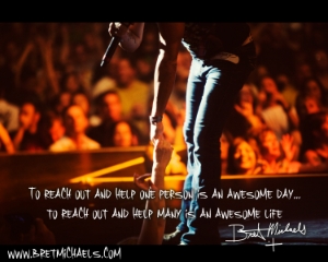 Inspirational Photo - Reach Out 