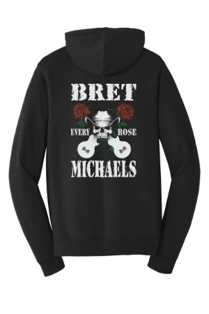 Every Rose Color Splash Zip-up Hoodie Bret Michaels, Brett Michaels, Bret Micheals, Brett Micheals, LIfestyle, Style, Life, Collection, Home, Inspiration, gifts, LOVE+PLUS, christmas, holidays, every rose, hoodie
