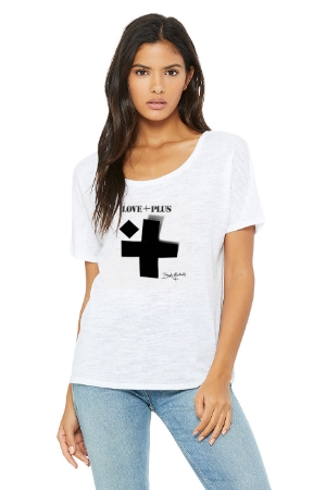 LOVE+PLUS Collection LOVE+PLUS Logo Top Bret Michaels, Brett Michaels, Bret Micheals, Brett Micheals, LIfestyle, tee, shirt, love+plus