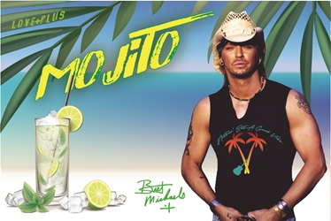 Mint Mojito LOvE+PLuS Candle Jar - ALMOST GONE! Bret Michaels, Brett Michaels, Bret Micheals, Brett Micheals, LIfestyle, Style, Life, Collection, Home, Inspiration, gifts, candle, LOVE+PLUS, mint mojito, spring