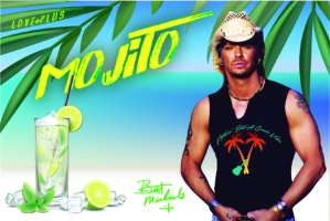 Mint Mojito LOvE+PLuS Candle Jar - A FEW REMAIN! Bret Michaels, Brett Michaels, Bret Micheals, Brett Micheals, LIfestyle, Style, Life, Collection, Home, Inspiration, gifts, candle, LOVE+PLUS, mint mojito, spring