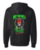 Parti-Gras Tour 2023-2024 Zip-up Hoodie Bret Michaels, Brett Michaels, Bret Micheals, Brett Micheals, LIfestyle, Style, Life, Collection, Home, Inspiration, gifts, LOVE+PLUS, christmas, holidays, parti-gras, hoodie