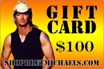 ShopBretMichaels.com Gift Certificate - $100 Bret Michaels, Brett Michaels, Bret Micheals, Brett Micheals, LIfestyle, Style, Life, Collection, Home, Inspiration, gifts, apparel, shirts, stationary, post cards, posters, photos