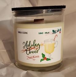 Vanilla Eggnog LOvE+PLuS Candle Jar Bret Michaels, Brett Michaels, Bret Micheals, Brett Micheals, LIfestyle, Style, Life, Collection, Home, Inspiration, gifts, candle, LOVE+PLUS, christmas, holidays, eggnog