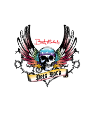 Bret Michaels Pets Rock Logo Tee
