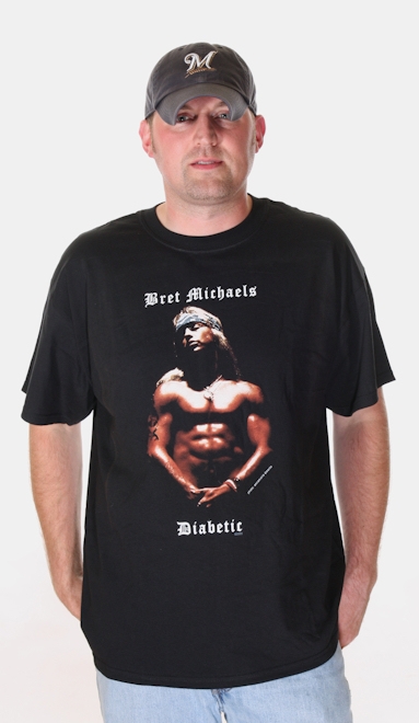 Bret Michaels Diabetic Fear Nothing Men 