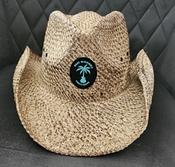 Parti-Gras Patch Hat - Brown Bret Michaels, Brett Michaels, Bret Micheals, Brett Micheals, LIfestyle, Style, Life, Collection, Home, Inspiration, gifts, LOVE+PLUS, christmas, holidays, parti-gras, cowboy hat