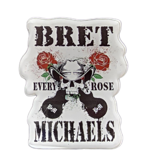 Bret Michaels Every Rose Magnet Bret Michaels, Brett Michaels, Bret Micheals, Brett Micheals, LIfestyle, Style, Life, Collection, rock n roll, Skull, every rose, magnet