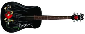 Bret Michaels Every Rose Acoustic Guitar Bret Michaels, Brett Michaels, Bret Micheals, Brett Micheals, Every Rose Has Its Thorn, Guitar, Poison